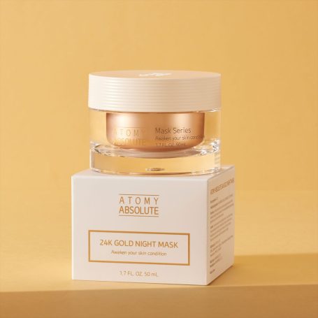 Absolute 24K Gold Night Mask Cosmética Coreana, Crema para la piel. Dermocosmética. Productos Coreanos. Cuidado de la piel. Mascarilla de oro 24K