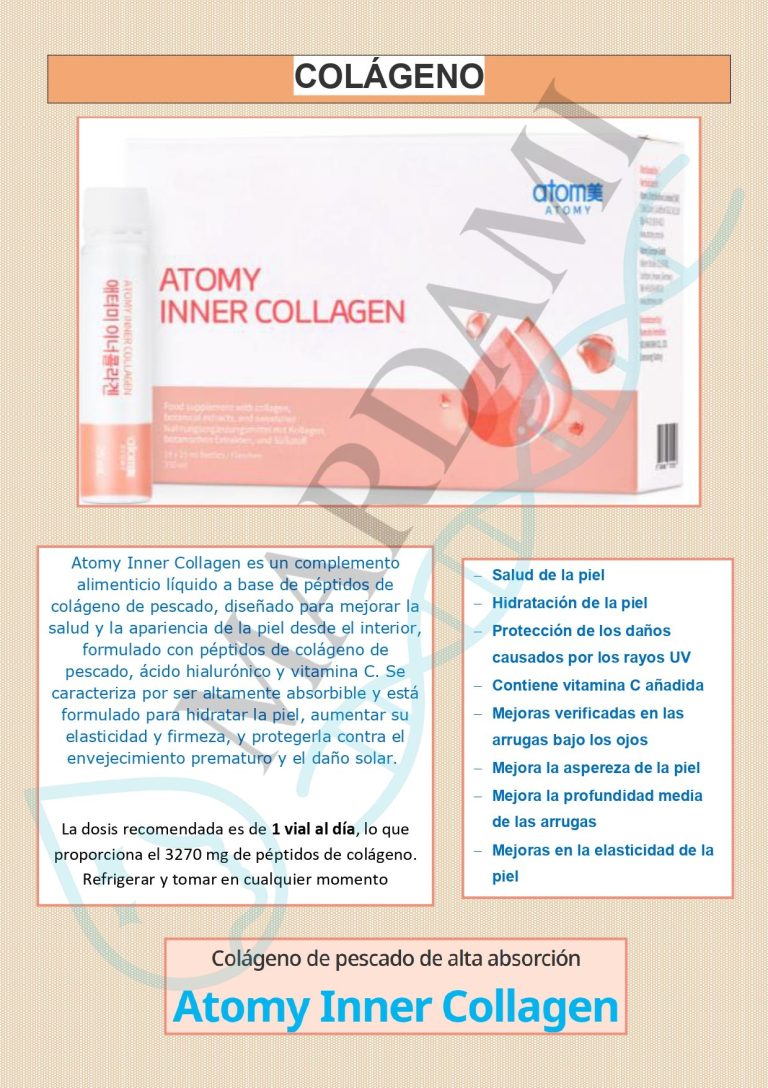 Colágeno. Péptidos de colágeno. COLAGENO. PIEL ARTICULACIONES HUESOS.