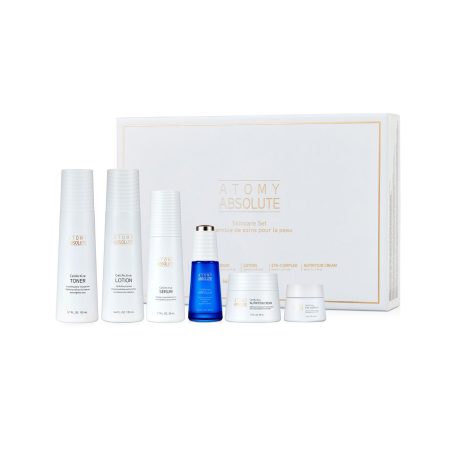 Absolute Skincare Set Cosmética Coreana, Crema para la piel. Dermocosmética. Productos Coreanos. Cuidado de la piel. Set exclusivo 6 productos.